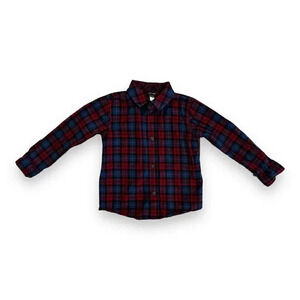 Tea Collection | Soft Washed Plaid Button Down (4)